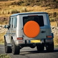 thumbnail image 4 of Balery Orange Scales Tire Covers - Tough Tire Wheel Protector for Truck, SUV, Trailer, Camper, RV -16 inch, 4 of 8