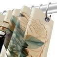 thumbnail image 5 of yowmns Waterproof Shower Curtain Set with Hooks - Printed Design for Bathroom Decoration, 5 of 6
