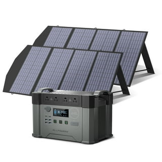 6000W Complete Solar Panel Kit Solar Power Generator 100A Home 110V ...