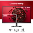 thumbnail image 3 of Restored Philips 27E1N5900R 27inch 4K UHD (3840 x 2160) IPS Monitor, HDR 400, VESA, HDMI x1, VGA x1, USB-C x1, Adaptive Sync (Refurbished), 3 of 7