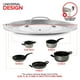 thumbnail image 2 of Tapa universal Modern Innovations para ollas y sartenes de 21 a 30 cm, 2 of 8