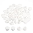 thumbnail image 1 of 23/32 Plástico Agujero Tapones, 66uds Empotrado Tipo Panel Redondo Presión Sujetador Ciegos Bloqueo Tapones para Muebles Insertar Extremo Tapas Paneles, Blanco, 1 of 5