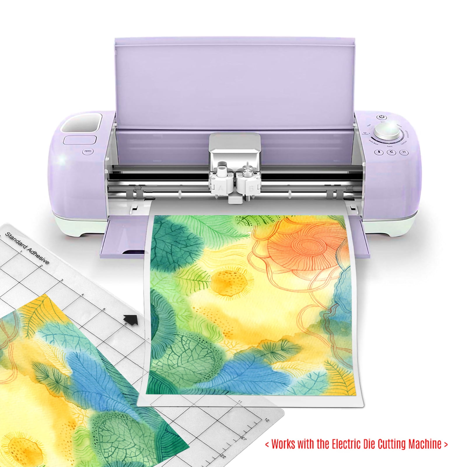 self healing cutting mat Cutting Replacement Cutting Mat Transparent Adhesive Mat with Measuring Grid 12x24 Inches for Cameo Explore Plotter Machine 5PCS