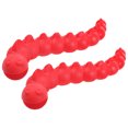 thumbnail image 1 of SEWACC 2 Pcs Jouet à Mâcher pour Chien TPR Jouets de Dentition Rouges pour Chiots Maintien de la Santé Bucco-Dentaire Jeu Intérieur, 1 of 8