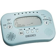 SEIKO Seiko tuner & metronome With stopwatch Pearl blue STH100L
