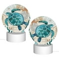 thumbnail image 2 of Balery Watercolor Sea Turtle Pattern Acrylic Night Light Gift with 3 Color ModesTouch-Sensitive LED Lamp Perfect Gift for Mother's Day, Birthday, or Christmas, 2 of 9