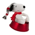 thumbnail image 1 of Hallmark 9.75" Christmas Tree Topper (Peanuts Plush Fabric), 1 of 6