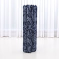 thumbnail image 2 of Leewadee Zabuton Seating Cushion – Square Floor Seat for Meditation Exercises, Light Yoga Mat Filled with Kapok, 28 x 28 inches, Blue White, 2 of 4