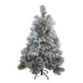 thumbnail image 2 of Northlight 4.5' Pre-Lit LED Black Spruce Artificial Christmas Tree - Clear Lights, 2 of 7
