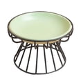 thumbnail image 5 of Raised Cat Food Bowl Porcelain Bowl Metal Stand Removable Simple Cleaning Multipurpose Cat Food and Water Bowl Stylish for Dry Wet Food, 5 of 9