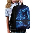 thumbnail image 3 of Jeiento Wolf Backpack for Boys 8-10 10-12 School Bags Elementary Middle School Bookbag Girls Back Pack Purse Kids Daycare Satchel Bag 17inch Children Daypack Blue, 3 of 6