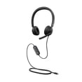 thumbnail image 4 of Microsoft Modern USB-C Headset - Wired Headset,On-Ear Stereo Headphones with Noise-Cancelling Microphone, USB-C Connectivity, in-Line Controls, PC/Mac/Laptop - Certified Teams,Black, 4 of 5