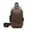Brown, variant on Admvng Sling Bag for Men Women Shoulder Backpack Chest Bags Crossbody Daypack for Hiking Camping Outdoor Trip