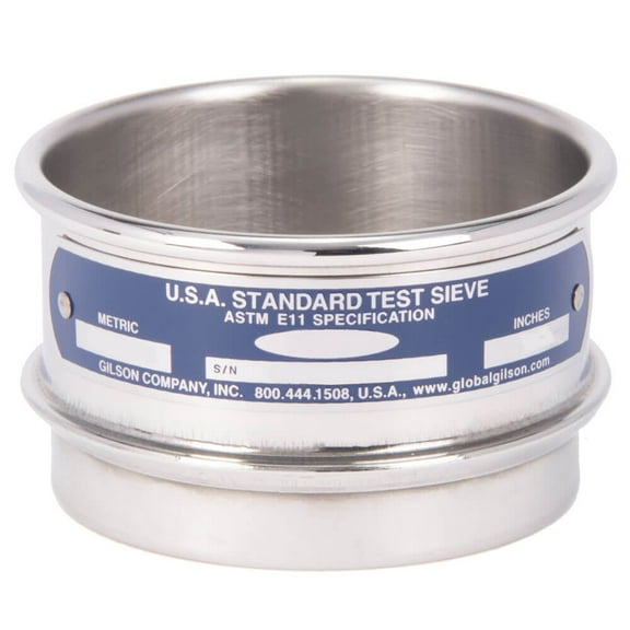 3in Sieve, All Stainless, Full-Height, No.7