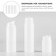 thumbnail image 3 of unbranded 4Ud Portable White Press Pump Bottles Airless for Cosmetic and Skincare Product Storage, 3 of 8