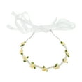 thumbnail image 5 of Unique Bargains 1 Pc Headband Faux Pearl Ribbon Hair Accessories for Women White, 5 of 5
