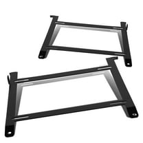 DNA Motoring For 12-16 Hyundai Veloster Low Mount Racing Bucket Seat Tensile Steel Bracket