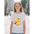 thumbnail image 2 of Boy's/Girls "Superhero Theme Cotton Graphic Tees, Back To School Clothes Girls, Summer Tops With Cartoon Design, Gift For First Day of School, Fun, Playful, Kid-Friendly Fashion" Kids Cloth, 2 of 6