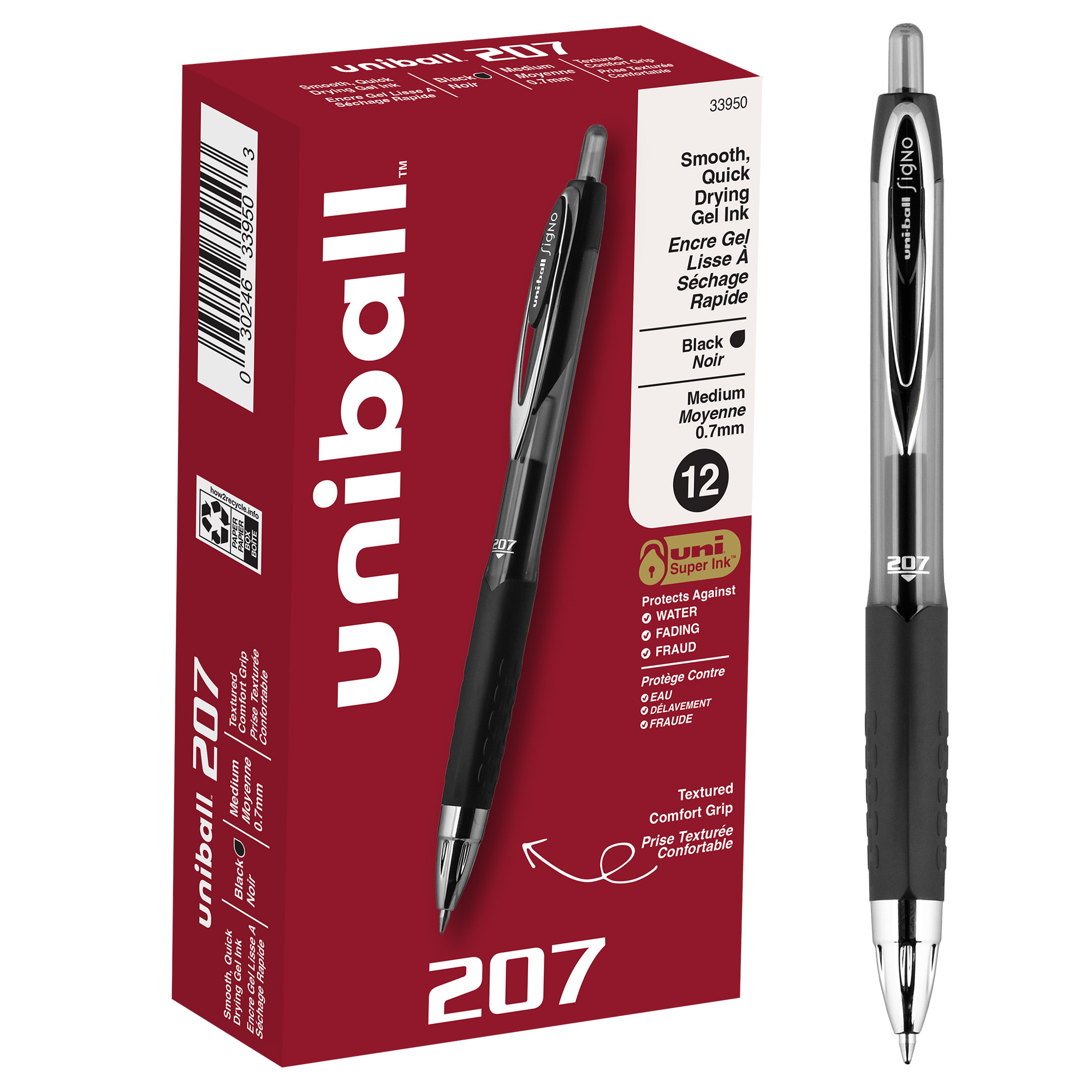 Uni Jetstream Sport Penna A Sfera 0.7 Mm - Inchiostro Nero