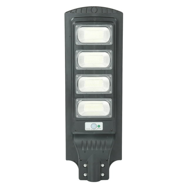 468 Puces LED 200W Lampe Solaire de Rue Radar à Induction avec Détecteur de Mouvement Étanche