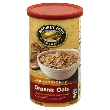 Nature's Path Organic Oven Toasted Old Fashioned Oats, 18-Ounce ...