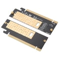 thumbnail image 4 of Tarjeta elevadora Bling Bling de interfaz SSD M.2 a PCIE3.0 x16 con Disipador de calor para Windows/Linux/MAC, 4 of 8