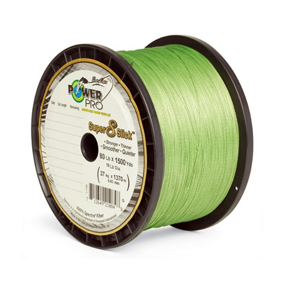 Power Pro PowerPro Super 8 Slick Braided Line 300 Yards, 50 lbs Tested