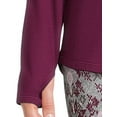 thumbnail image 2 of ClimateRight by Cuddl Duds Women's Brushed Comfort Long Underwear Top and Thermal Leggings, 2-Piece Set, 2 of 4