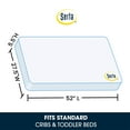 Serta Perfect Sleeper Cheery Days Crib and Toddler Mattress