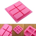 thumbnail image 5 of Soap Candle Mold Silicone Craft DIY Making Homemade Cookie Baking Cake Mould DIY, 5 of 8