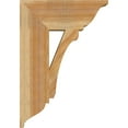thumbnail image 3 of Ekena Millwork 6"W x 18"D x 26"H Legacy Traditional Rough Sawn Bracket, Western Red Cedar, 3 of 4