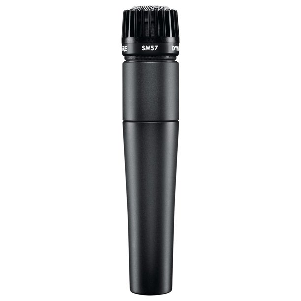 Micrófono Shure SM57-LC, instrumento dinámico cardioide, paquete de 2 unidades