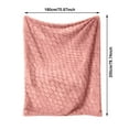 thumbnail image 2 of BotaniNest Rabbit Sleeping Blanket Flannel Milk Velvet Cover Blanket Adult Rabbit Blanket Sofa Bed Soft And Warm Blanket, 2 of 3