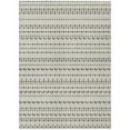thumbnail image 2 of Addison Rugs Chantille Indoor/Outdoor Transitional Stripes Ivory Washable Rectangle Rug, 10' x 14', 2 of 6