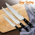 thumbnail image 4 of NutriChef German Stainless Steel Cutlery Set - Versatile Kitchen Precision Knife Set with Wood Block, Ideal for Cutting, Slicing, Chopping, and Dicing, 4 of 7