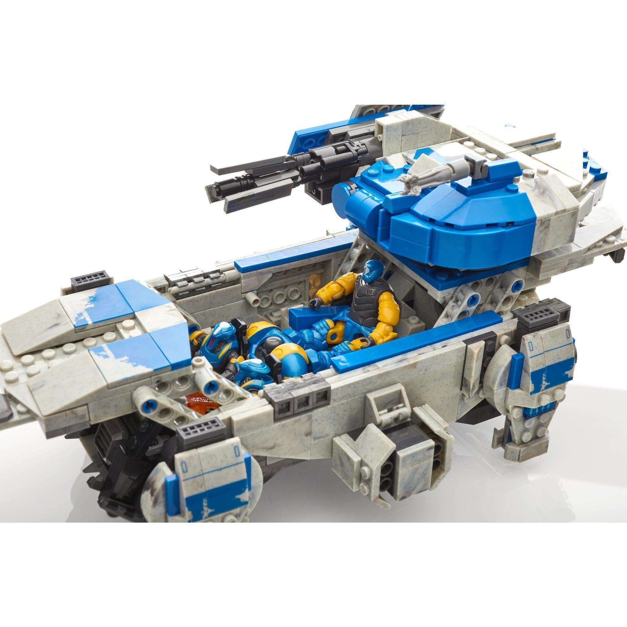 Mega Construx Destiny Goliath Tank Strike with 4 Action Figures