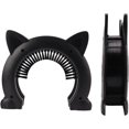 thumbnail image 3 of Indoor Cat Flap, Professional Indoor Large cat Flap with Silent Design Black, 3 of 8