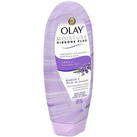 OLAY Moisture Ribbons Plus, Shea Plus Lavender Oil 18 oz