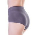 thumbnail image 6 of Angelina Seamless Cotton Light-Control Mid-Rise Briefs Panties (6-Pack), 6 of 6