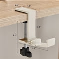 thumbnail image 2 of Beige Adjustable Hanger,2pcs Fireplace Stocking and Garland Hanger,QZS Christmas Stocking Holders for Kitchens,Bedrooms,Pantries, 2 of 4