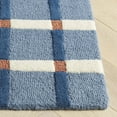thumbnail image 4 of Safavieh Genre Tara Geometric Striped Area Rug, Blue/Ivory, 5' x 8', 4 of 11
