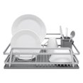 thumbnail image 1 of Ta Da 6697791 5.31 in. Aluminum & Silicone Dish Rack & Mat Set, 1 of 1