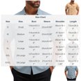 thumbnail image 3 of DPTALR Men's Casual Short Sleeve Button Down T-shirt with Chest Pockets,Army Green,Big Men's,Tall Men's XXXL,Young Men's T-shirt, 3 of 8