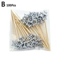 thumbnail image 6 of 50-Pack Bamboo Cocktail Skewers with Star-Shaped Ends for Appetizers, Fruit, and Party Food Presentation, 6 of 10