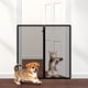 thumbnail image 5 of Barrera para mascotas con cremallera sin necesidad de taladrar,95x95 cm,malla de poliéster negra para gatos y perros,valla a prueba de fugas para puertas interiores (1 pieza) Rkxzt, 5 of 7