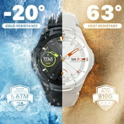 Ticwatch S2, Waterproof Smartwatch with Build-in GPS for Outdoor Activities, Wear OS by Google, Compatible with Android and iOS (Midnight)