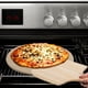 thumbnail image 2 of PIX-LINK Piedra redonda de pizza de 13 "con paleta de madera para pizza Cordierite, tabla de piedra para parrilla y horno PIX-LINK 1, 2 of 2