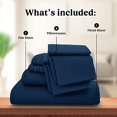 thumbnail image 2 of Juego de sábanas Lux Decor Collection - California King (6 piezas), 2 of 3