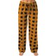 thumbnail image 1 of Pantalones afelpados Gibobby para mujer sueltos con cordón a cuadros simples de otoño e invierno Anaranjado XL, 1 of 4