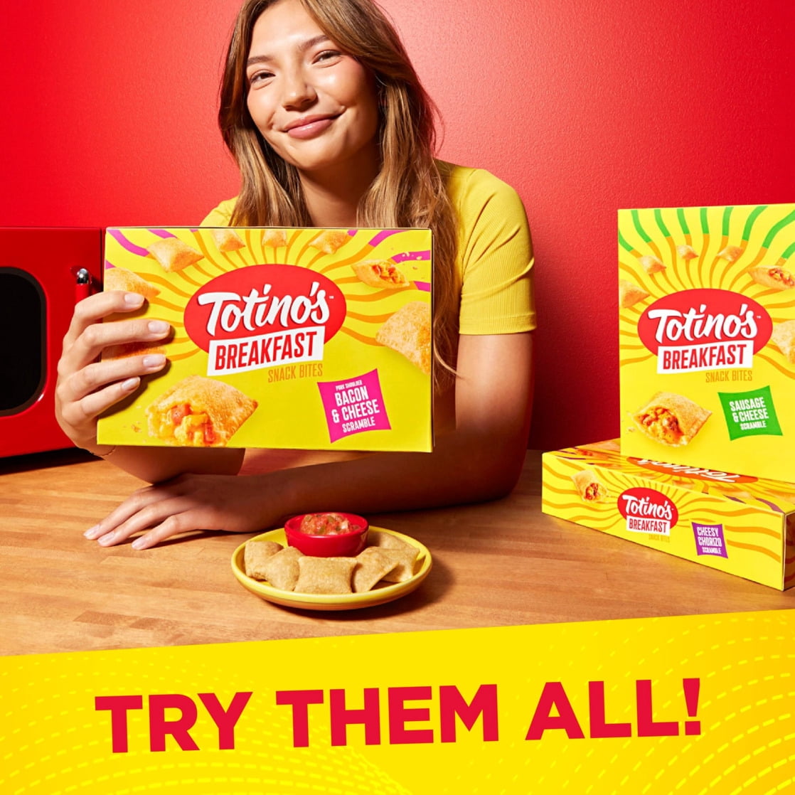 Totino's Sausage & Cheese Scramble Breakfast Snack Bites 40 CT